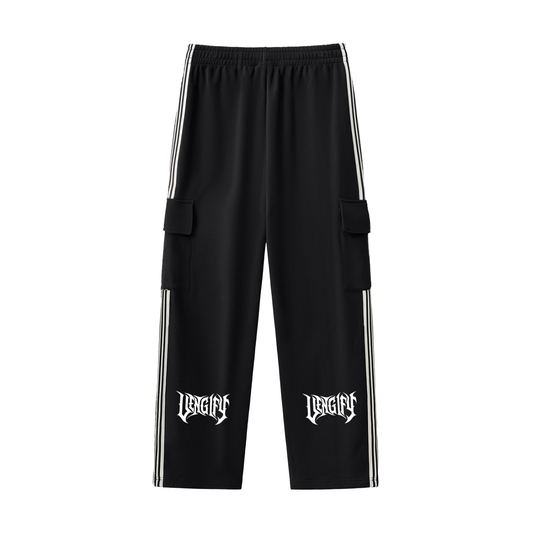 VENGIFY SIDE STRIPE STRAIGHT-LEG PANTS