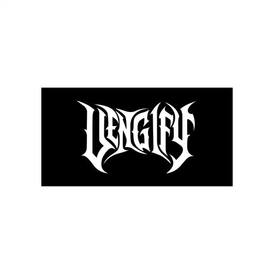 VENGIFY LOGO BUMPER STICKER