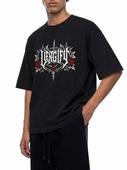 "TRIPLE THREAT" HEAVYWEIGHT COTTON T-SHIRT