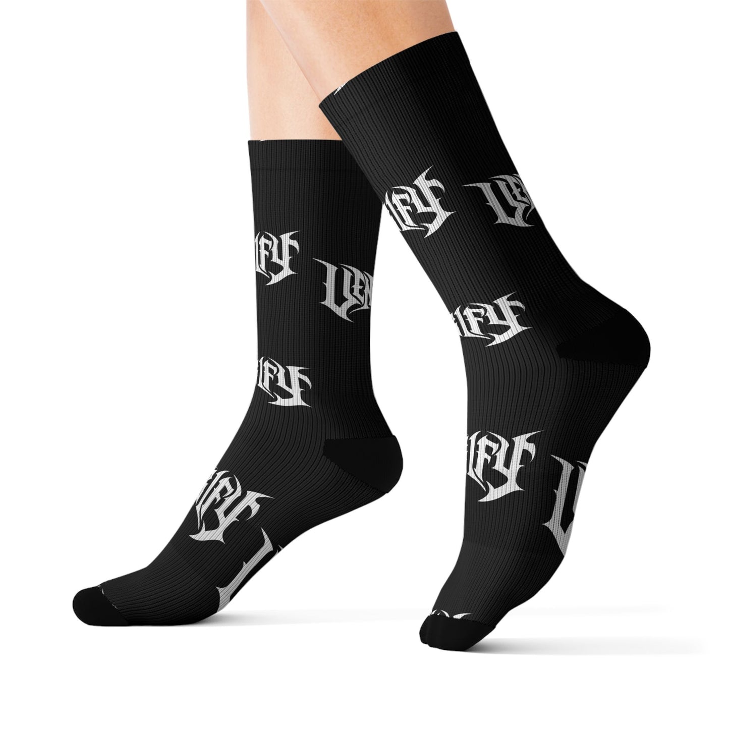 VENGIFY ALL OVER LOGO SOCKS