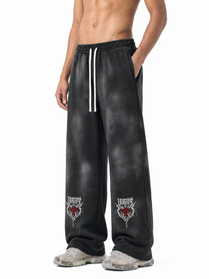 "DAGGER"  SUNFADE FLEECE SWEATPANTS