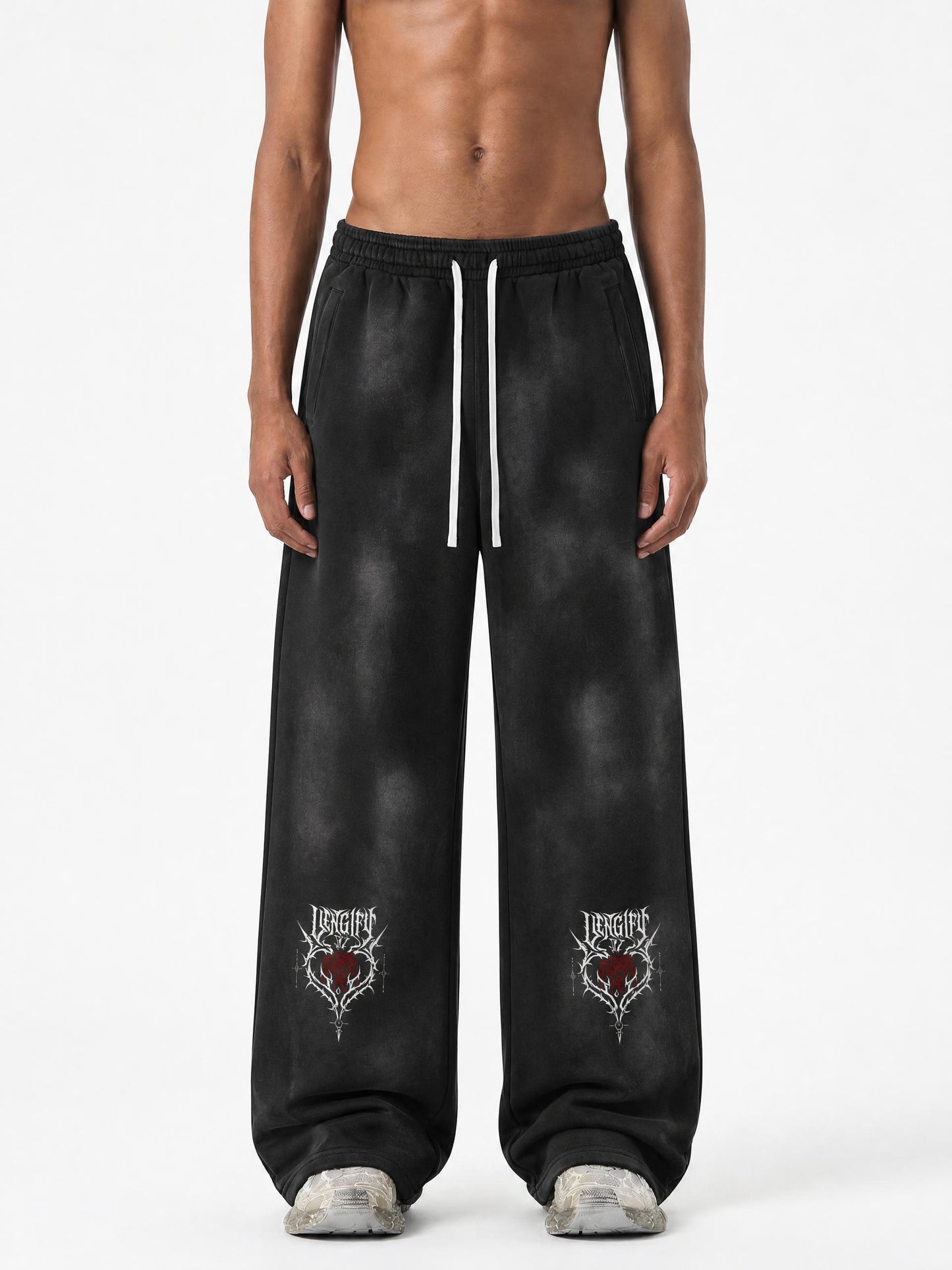 "DAGGER"  SUNFADE FLEECE SWEATPANTS