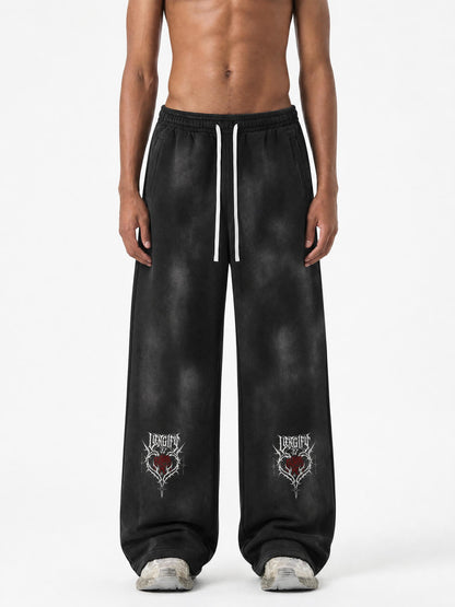 "DAGGER"  SUNFADE FLEECE SWEATPANTS