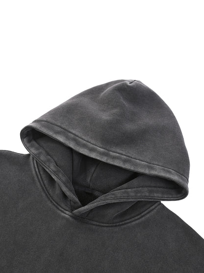 VENGIFY (ROSE COLLECTION) SNOW WASH FLEECE OVERSIZE HOODIE